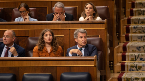 Varios miembros del PP en el Congreso.