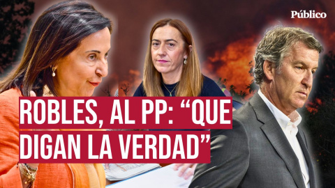 Robles también pierde la paciencia con el PP de Feijóo por los incendios: "Que digan la verdad" La ministra de Defensa, Margarita Robles, ha acusado este lunes a los presidentes 'populares' de las comunidades autónomas afectadas por los incendios de "no asumir sus obligaciones" para prevenirlos, al tiempo que les ha reclamado "responsabilidad" y ha apelado a sus conciencias ante las críticas al Gobierno por la, a su juicio, falta de respuesta ante el fuego. Ha reclamado a los líderes regionales del PP que "saben la verdad" que sean "valientes y la digan".
Nuestro periodismo es posible gracias a nuestros suscriptores. Únete a la República de Público y defiende el periodismo valiente, feminista y de izquierdas: https://bit.ly/3REUOTN
Periodismo, investigación y compromiso para construir un mundo más igualitario.
¡Suscríbete ya a nuestro canal!: https://bit.ly/2U8nM0q
Visita: https://www.publico.es
Síguenos en Facebook: https://www.facebook.com/diario.publico/
Síguenos en Twitter: https://twitter.com/publico_es
Síguenos en Instagram: https://www.instagram.com/publico.es
Síguenos en TikTok: https://www.tiktok.com/@publico_es
Síguenos en Bluesky: https://bsky.app/profile/publico.es