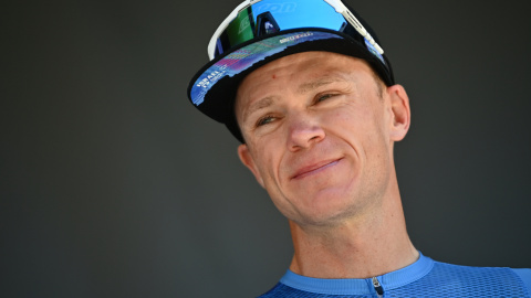 EuropaPress_4567710_10_july_2022_switzerland_aigle_british_cyclist_chris_froome_of El ciclista británico Chris Froome.
