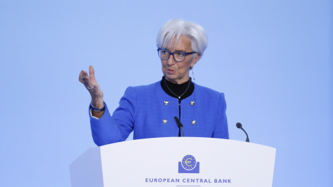 EuropaPress_6487817_frankfurt_jan_30_2025____european_central_bank_ecb_president_christine La presidenta del Banco Central Europeo (BCE), Christine Lagarde.