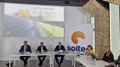 Junta de accionistas de Soltec. Junta de accionistas de Soltec.