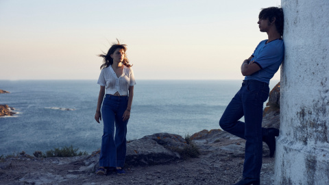 Llucía García y Mitch Llucía García y Mitch, los protagonistas de la película 'Romería'.
