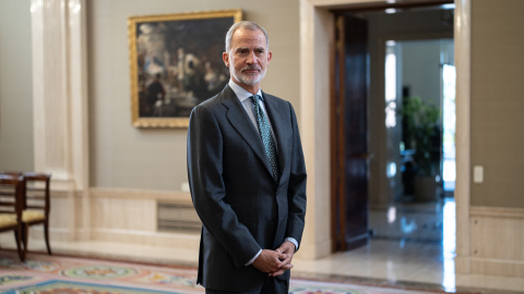 El rey Felipe VI recibe al Comité Ejecutivo de la Confederación Española de la Pequeña y Mediana Empresa (CEPYME), en el Palacio de la Zarzuela, a 3 de septiembre de 2025, en Madrid (España). El rey Felipe VI recibe al Comité Ejecutivo de la Confederación Española de la Pequeña y Mediana Empresa (CEPYME), en el Palacio de la Zarzuela, a 3 de septiembre de 2025, en Madrid (España).