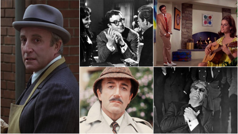 Imágenes de algunas de las películas más destacadas de Peter Sellers. De izq. a der., 'Bienvenido Mr. Chahnce', 'Lolita', 'El guateque', 'La pantera rosa', y '¿Telefono rojo? Volamos hacia Moscú'. Imágenes de algunas de las películas más destacadas de Peter Sellers. De izq. a der., 'Bienvenido Mr. Chahnce', 'Lolita', 'El guateque', 'La pantera rosa', y '¿Telefono rojo? Volamos hacia Moscú'.