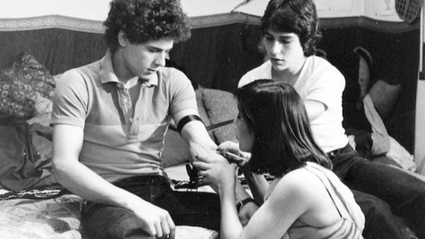 José Luis Manzano, en la película El pico, de Eloy de la Iglesia.