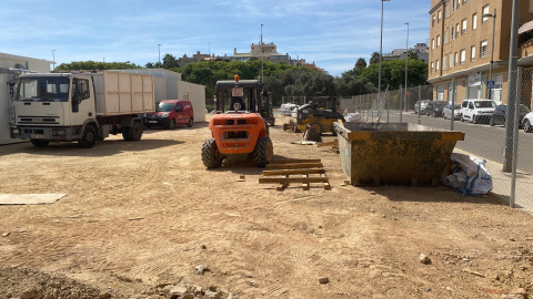 Estado de las obras de acondicionamiento en el CEIP Orba de Alfafar a menos de una semana del inicio de las clases
