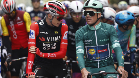 cace78bfe84db6bbe160b89c854b15f5ad6c9faaw El líder de la general, el ciclista danés Jonas Vingegaard.