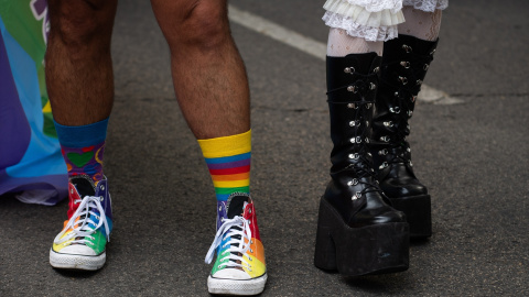 (Foto de ARCHIVO) Ambiente en las calles de Madrid durante la manifestación estatal del Orgullo LGTBI+ 2025, a 5 de julio de 2025, en Madrid (España). La manifestación de este año conmemora los 20 años del matrimonio igualitario en España. (Foto de ARCHIVO)Ambiente en las calles de Madrid durante la manifestación estatal del Orgullo LGTBI+ 2025, a 5 de julio de 2025, en Madrid (España). La manifestación de este año conmemora los 20 años del matrimonio igualitario en España.
