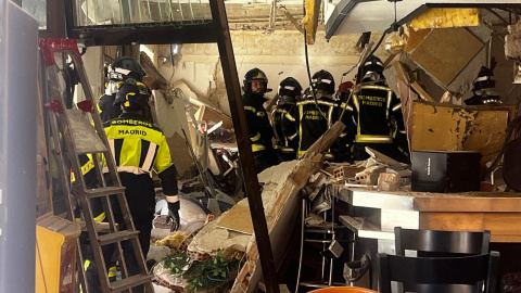 Explosion en un bar de Vallecas Al menos 21 personas han resultado heridas, una de ellas de gravedad, tras una explosión en un bar de Puente de Vallecas
