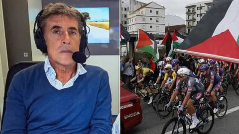 Perico Delgado y sus declaraciones sobre las manifestaciones pro palestinas en la vuelta ciclista a España Perico Delgado y sus declaraciones sobre las manifestaciones pro palestinas en la vuelta ciclista a España