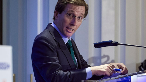 almeida José Luis Martínez-Almeida en un desayuno informativo este lunes.