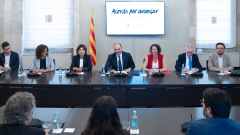 La Comisión Bilateral Estado-Generalitat para negociar un nuevo modelo de financiación para Catalunya.