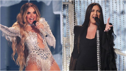 eurovision israel rtve Melody y Yuval Raphael, representantes de España e Israel, en Eurovisión 2025.