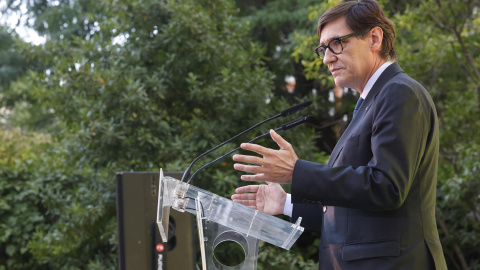 El presidente de la Generalitat de Cataluña, Salvador Illa, interviene durante el acto institucional de la Diada Nacional de Cataluña, este miércoles en Madrid El presidente de la Generalitat de Cataluña, Salvador Illa, interviene durante el acto institucional de la Diada Nacional de Cataluña, este miércoles en Madrid.