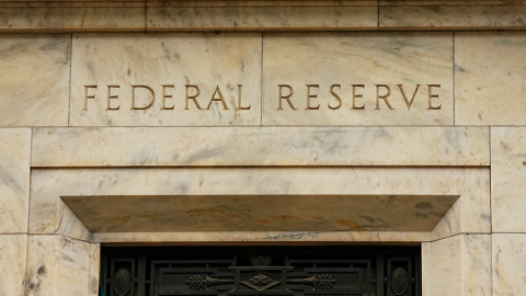 Detalle de la fachada del edificio de la Reserva Federal (Fed), en Washington DC. Detalle de la fachada del edificio de la Reserva Federal (Fed), en Washington DC.