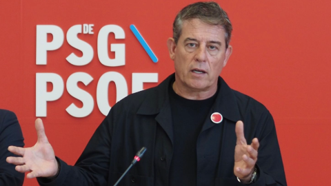 El secretario xeral del PSdeG, José Ramón Gómez Besteiro.