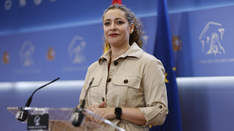 La diputada popular Ester Muñoz da una rueda de prensa este martes, en el Congreso de los Diputados. EFE/ Rodrigo Jiménez La diputada popular Ester Muñoz da una rueda de prensa este martes, en el Congreso de los Diputados.