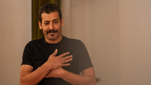 El actor y director teatral palestino Nabil Al-Raee.