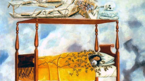 frida El cuadro de Frida Kahlo.