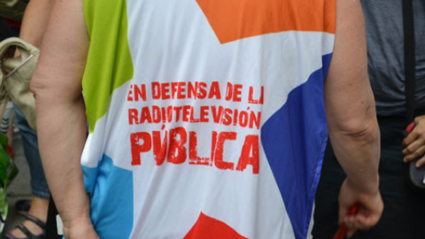 Lourdes Maldonado, en el plató de informativos de Antena 3.