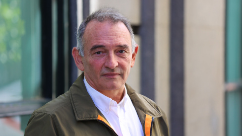 El secretario general del PCE y portavoz de IU en el Congreso, Enrique Santiago.