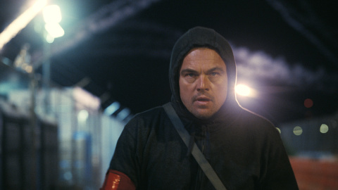 Leonardo DiCaprio, en una escena de la película 'Una Batalla tras Otra' ('One Battle After Another').