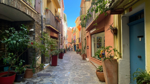 barrio-collioure Una de las calles del enclave francés.