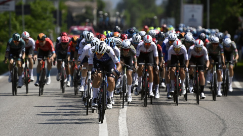 El Giro de Emilia en su edición de 2022. Foto de archivo. El Giro de Emilia en su edición de 2022. Foto de archivo.