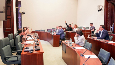 Votació a la comissió d'infiltracions policials davant les incompareixences d'Enric Millo i Maria Eugènia Gay