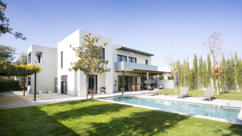 Una vivienda en uno de los barrios más caros del norte de Madrid.