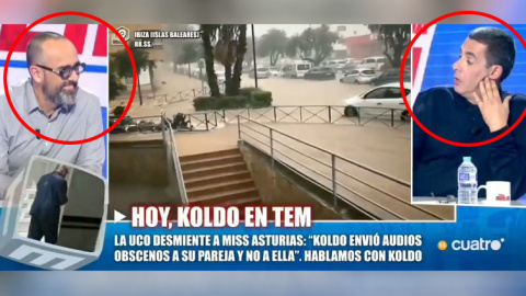 risto-naranjo Las caras de Risto Mejide y Antonio Naranjo tras la pillada.