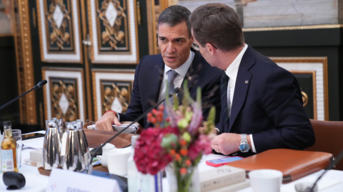 Pedro Sanchez El presidente del Gobierno, Pedro Sánchez, junto a su homólogo sueco, Ulf Kristersson.