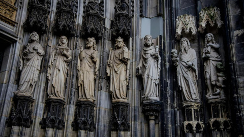Detalle de la catedral de Colonia.