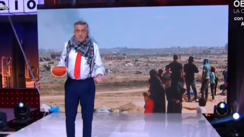 El Gran Wyoming en 'El intermedio' El Gran Wyoming en 'El intermedio'