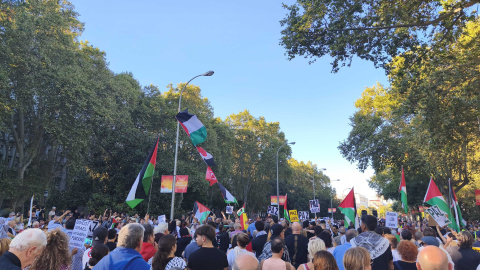 Manifestación por Gaza en Madrid este sábado 4 de octubre