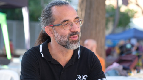 Hector Sánchez, secretari general de Comunistes de Catalunya. 04/10/2025 Hector Sánchez, secretari general de Comunistes de Catalunya.