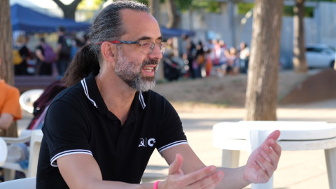 Hector Sánchez, secretari general de Comunistes de Catalunya, ha plantejat un espai de trobada de les esquerres. 04/10/2025 Hector Sánchez, secretari general de Comunistes de Catalunya, ha plantejat un espai de trobada de les esquerres.