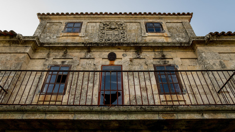 El pazo de Banga está actualmente en ruinas. El pazo de Banga está actualmente en ruinas.