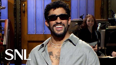 Bad Bunny talks about filming Happy Gilmore 2, his residency in Puerto Rico and performing the Halftime Show at the Super Bowl before auditioning for characters he'd like to play.

Saturday Night Live. Stream now on Peacock: https://pck.tv/3n1IyzK

Subscribe to SNL: https://goo.gl/tUsXwM
Stream Current Full Episodes: https://www.nbc.com/saturday-night-live

WATCH PAST SNL SEASONS
Google Play - https://bit.ly/SNLGooglePlay
iTunes - https://bit.ly/SNLiTunes

SNL ON SOCIAL
SNL Instagram: https://instagram.com/nbcsnl
SNL Facebook: https://www.facebook.com/snl
SNL Twitter: https://twitter.com/nbcsnl
SNL TikTok: https://www.tiktok.com/@nbcsnl

GET MORE NBC
Like NBC: https://Facebook.com/NBC
Follow NBC: https://Twitter.com/NBC
NBC Tumblr: https://NBCtv.tumblr.com/
YouTube: https://www.youtube.com/nbc
NBC Instagram: https://instagram.com/nbc

#SNL #BadBunny #DojaCat #SNL51