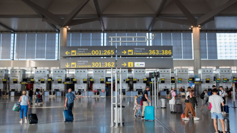 Facturación aeropuerto Málaga-Costa del Sol,
