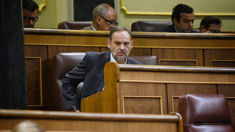 EuropaPress_6869222_diputado_jose_luis_abalos_sesion_plenaria_extraordinaria_congreso_diputados Imagen de archivo del diputado José Luis Ábalos, en el Congreso de los Diputados.