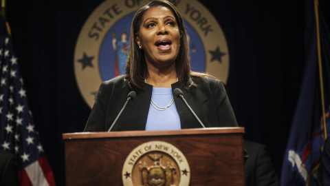 La fiscal general de Nueva York, Letitia James.