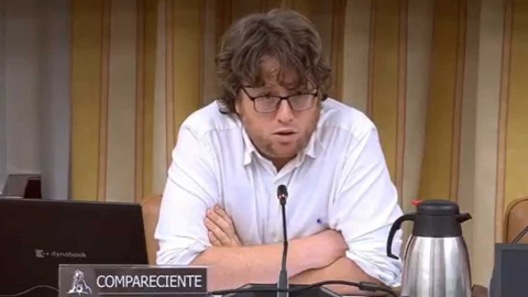 Emilio Santiago Muiño, científico del CSIC, comparece en el Congreso de los Diputados.