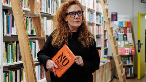 Cristina Fallarás en Madrid. Cristina Fallarás en Madrid.