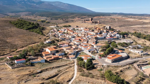 Vista de Trasmoz. Vista de Trasmoz.