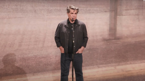 Jafar Panahi en el Festival de San Sebastián.