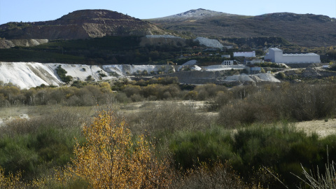 Imagen de una mina en Ourense (Archivo). Imagen de una mina en Ourense (Archivo).