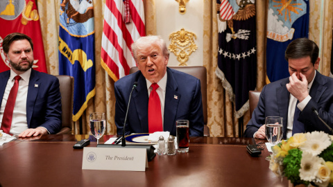 El presidente de EEUU, Donald Trump, en la Casa Blanca.