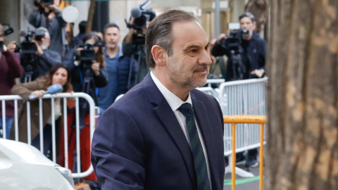 El exministro Jose Luis Ábalos, a su llegada este miércoles al Tribunal Supremo.