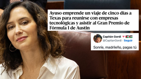 ayuso-texas Una reacción al viaje de Ayuso a Texas.